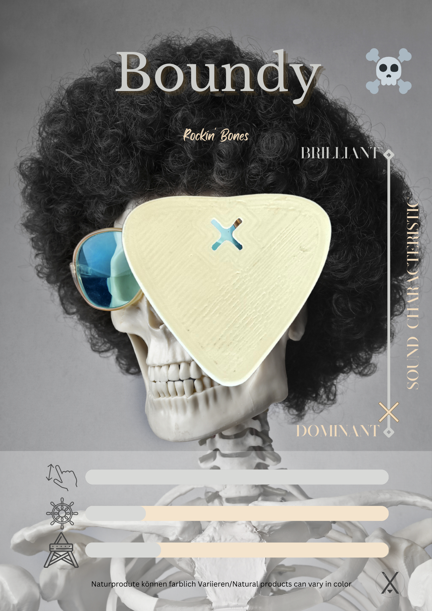 Boundy Plektrum Rockin Bones