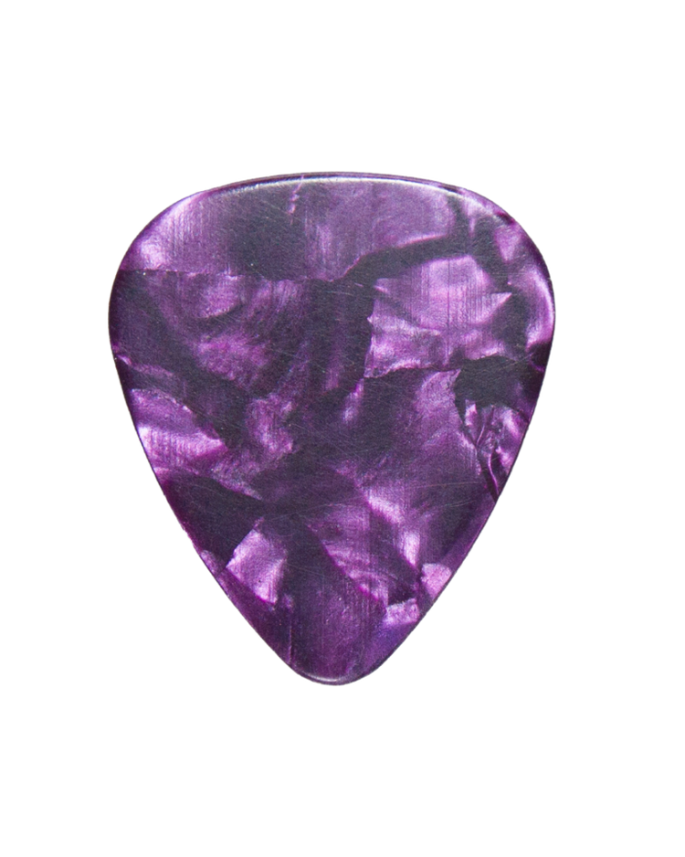 Plektrum in Lila-Tönen, kristallähnliche oberfläche 