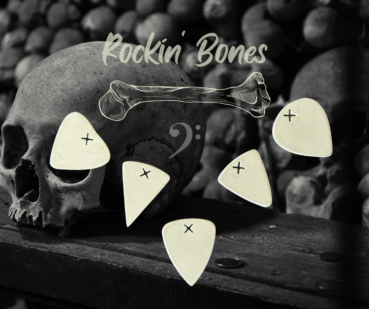 Rockin' Bones Plektren Kollektion