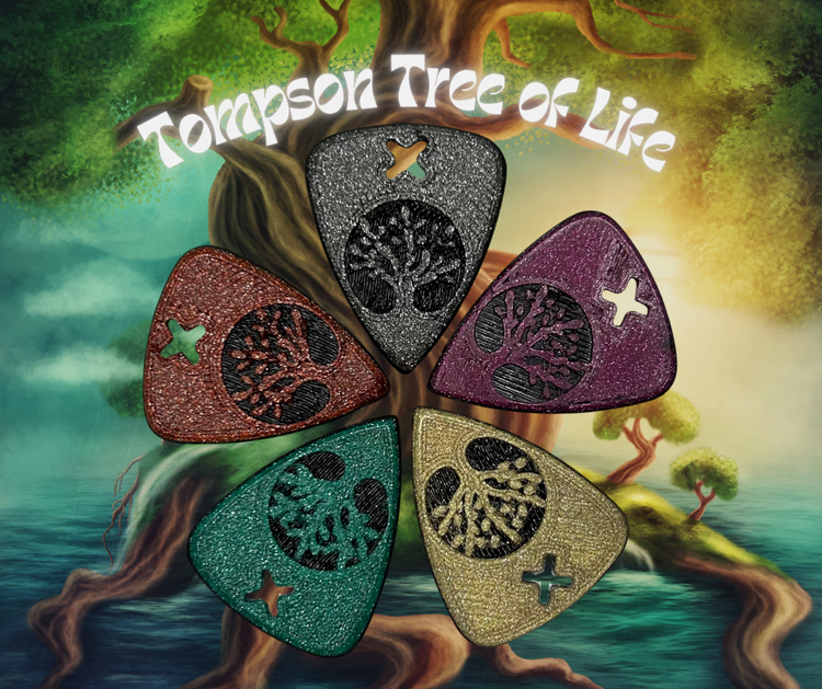 Tompson Tree of Life Plektren Kollektion Special Stock