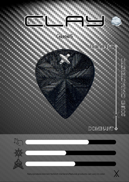 Clay Carbon15 Plektrum