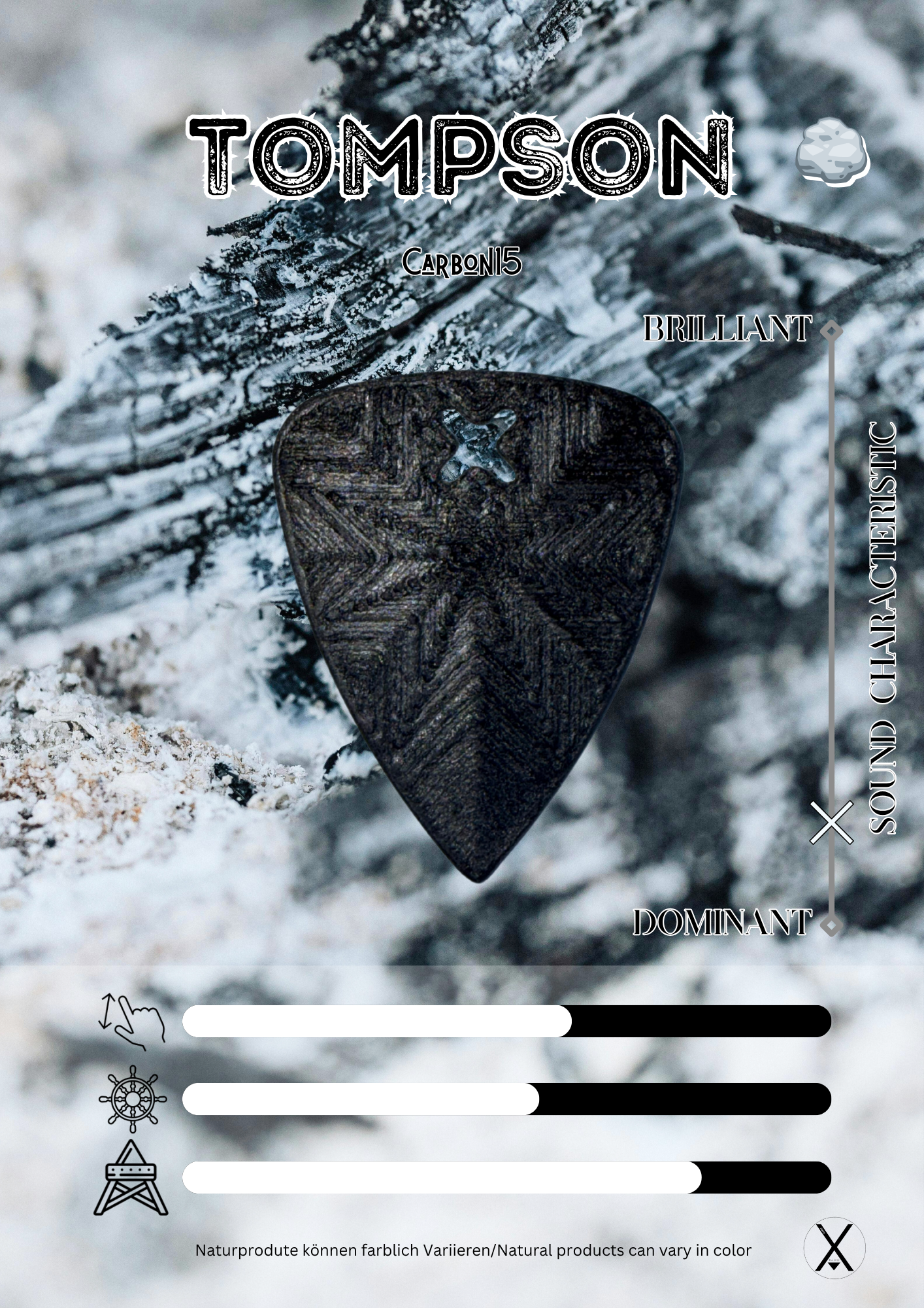 Tompson Plektrum Carbon15