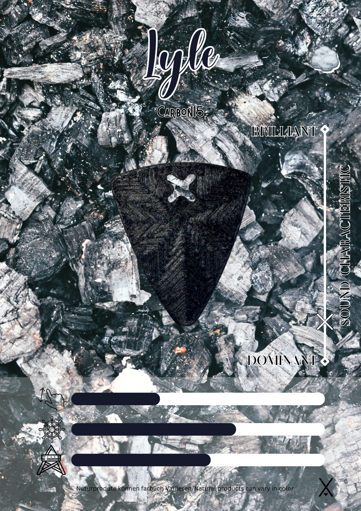 Lyle Carbon15 Plektrum