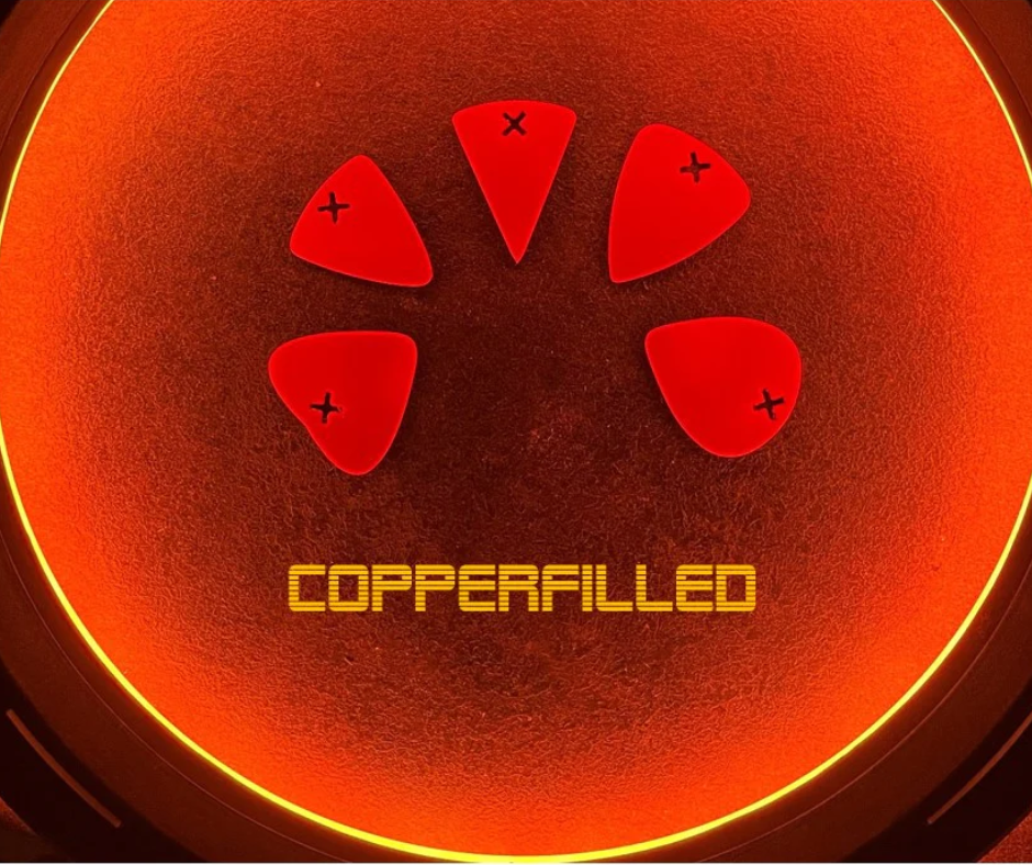 Copperfilled Red Plektren Collection