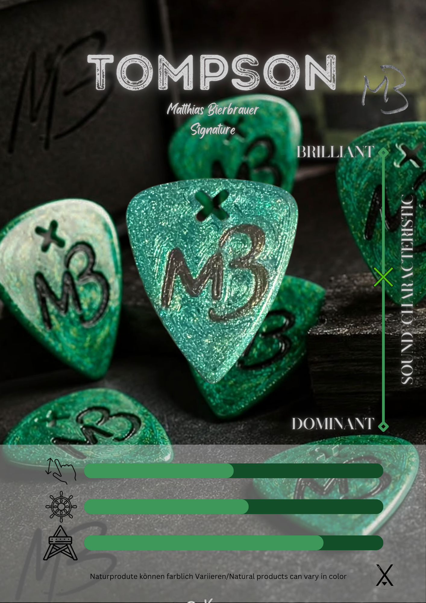 Matthias Bierbrauer Signature Plektrum