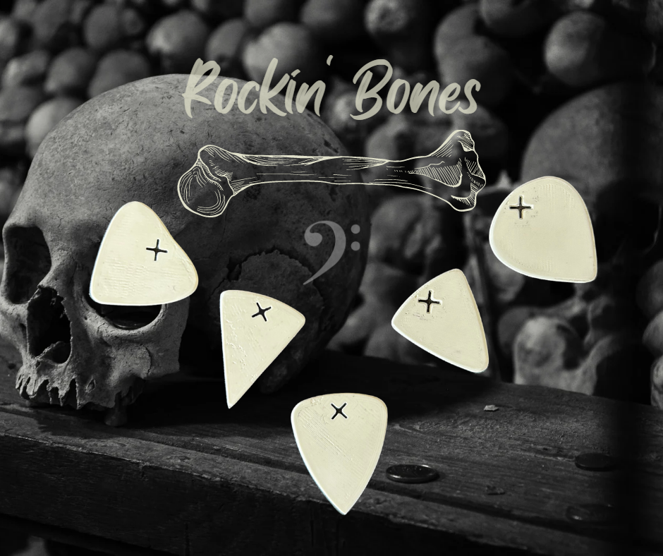 Rockin' Bones Plektren Collection