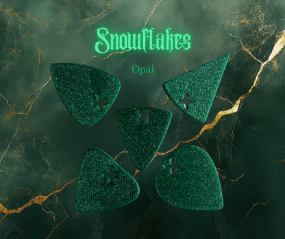 Snowflakes Opal Material Pack