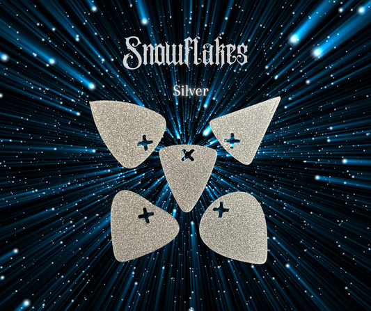 Snowflakes Silver Material Pack
